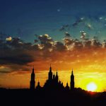 Atardecer en Zaragoza