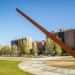 El gigante reloj solar de Zaragoza