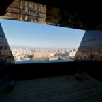 Terraza del museo Pablo Serrano en Zaragoza