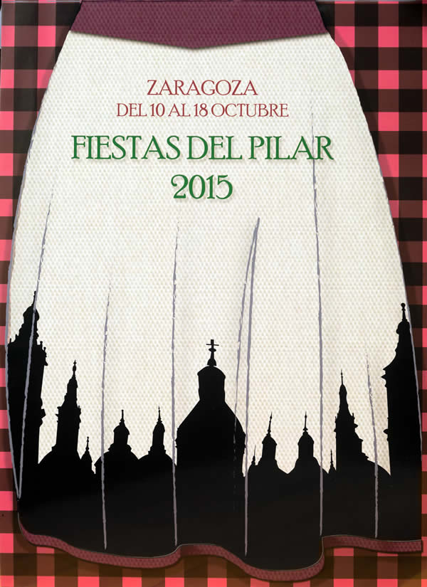 Cartel Fiestas del Pilar 2015 'Farandola'