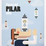 Cartel Fiestas del Pilar 2016 'El Tragadoquines'